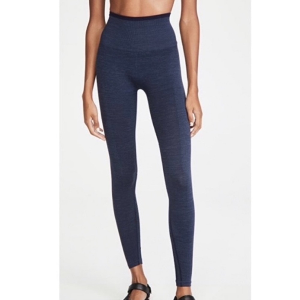NWOT Splits59 Blue Mila High Waist Seamless 7/8 Tight